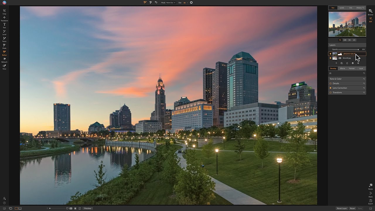 Swapping a Sky Using On1 Photo RAW 2019