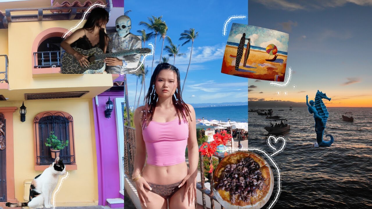 I didn't Expect This! Puerto Vallarta🏖🦞🤍 | Winter Vocation Getaway🎄 |Seafood, Beach& Art Gallery