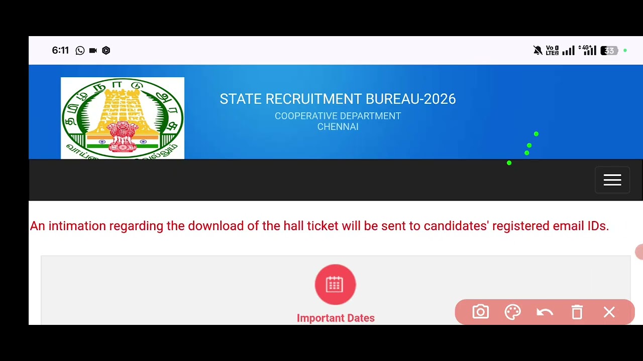 DRB SRB CCB exam important information today 