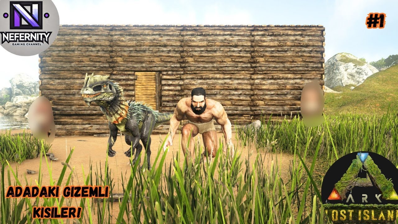 Kayıp Ada'daki Gizemli Toplulukla Başlangıç! Ark: Survival Evolved | Lost Island #1
