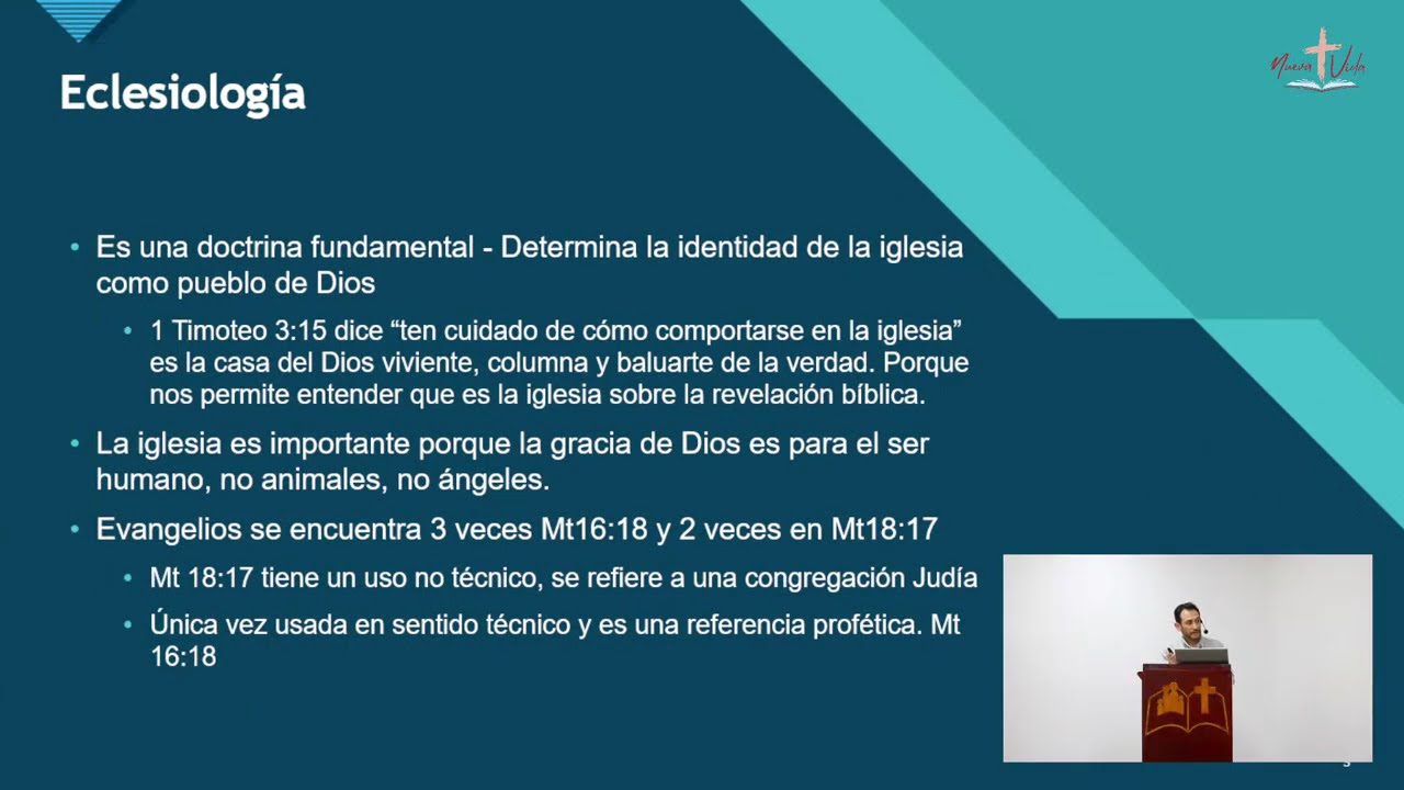 Clase de Eclesiología 2 | 08.02.2026