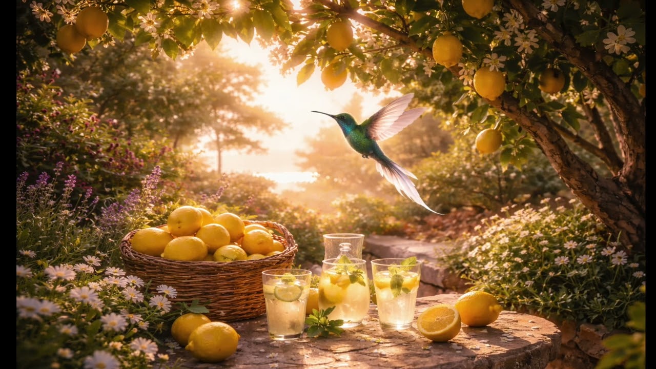 Lemon Tree — Soft Mediterranean Ambient | Sara Sara Ambient #focusmusic