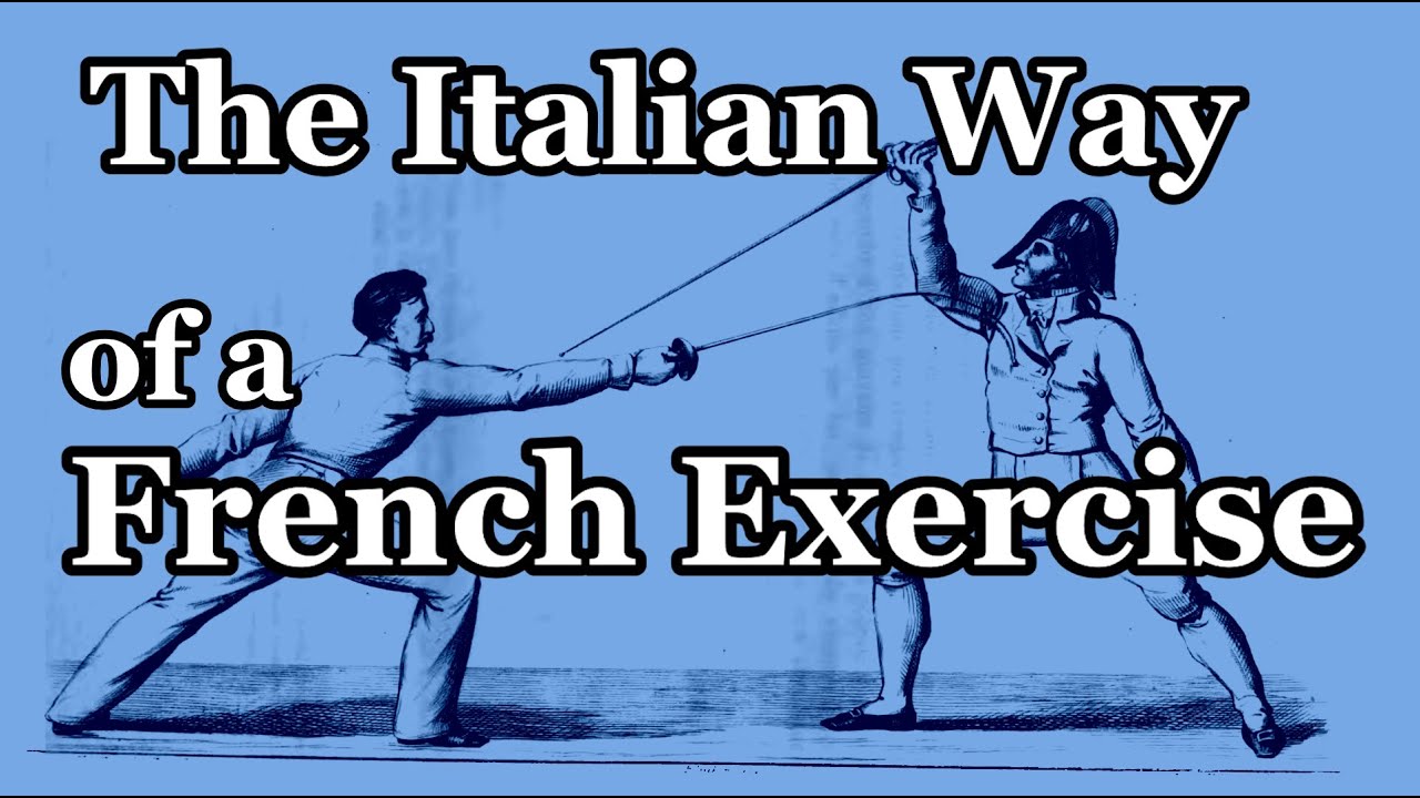 The botte al muro - a fundamental attack and defense exercise in fencing