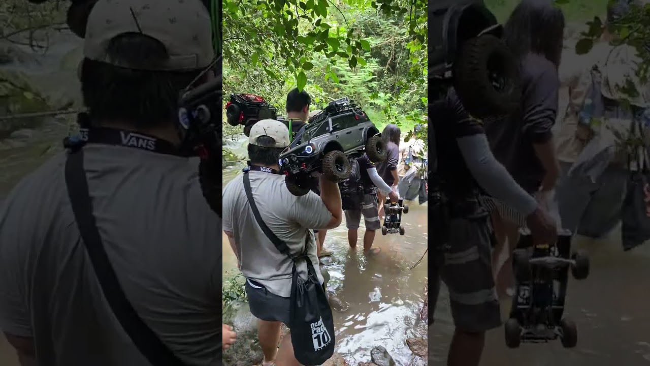 Scale thailand เดินป่าเล่นรถบังคับสเกล ทริปน้ำตกเจ็ดคต Ghosst rc 17/8/2568 ครั้งที่ 1