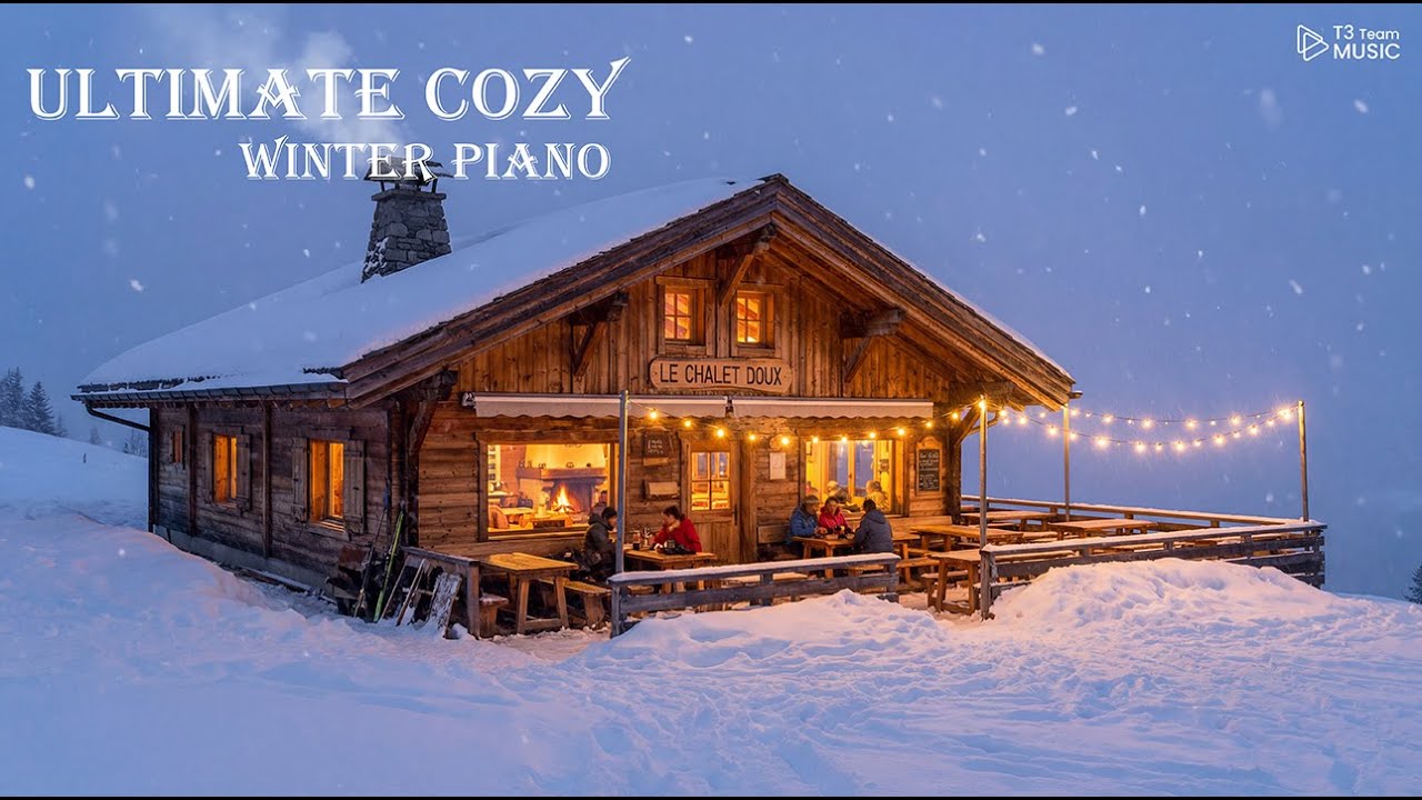 Ultimate Cozy Winter Piano– Smooth Instrumental Sounds for Snowy Day Relaxation