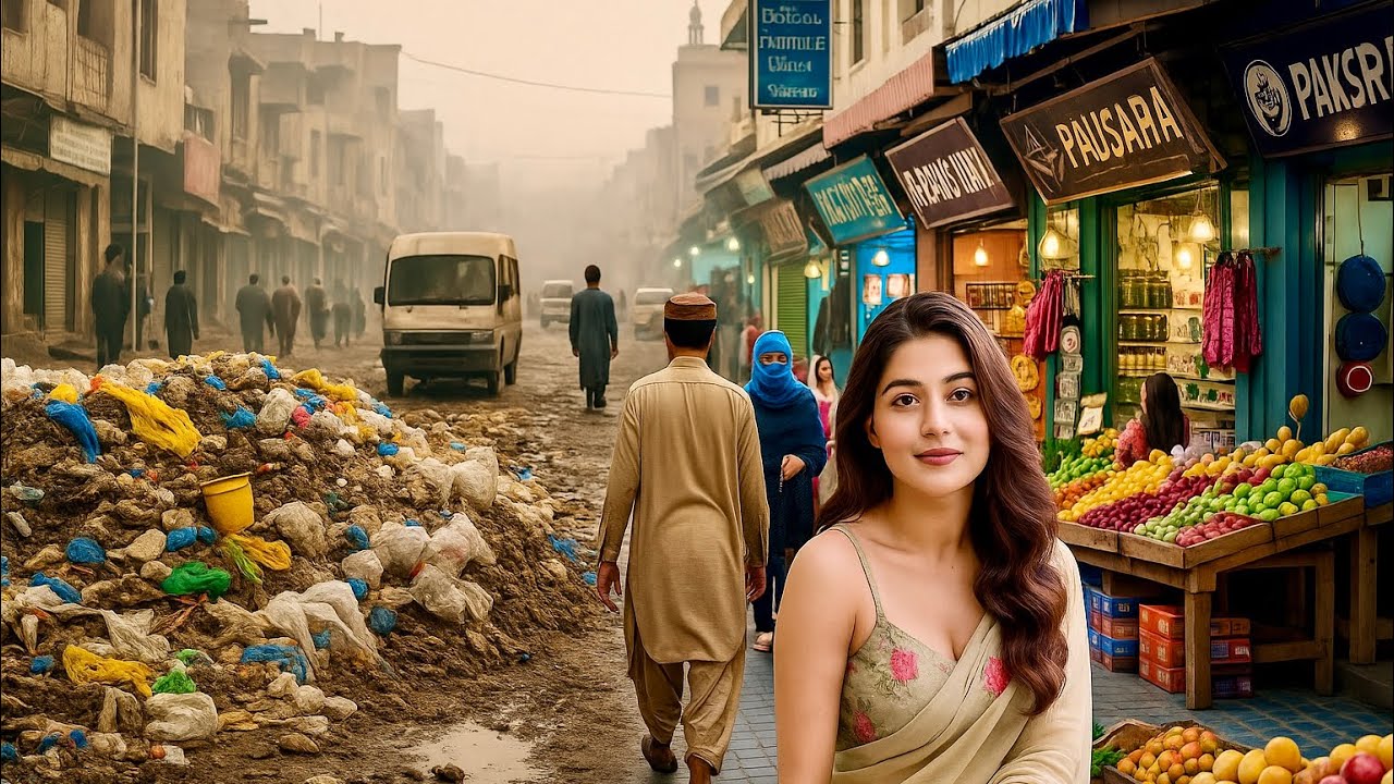 Pakistan 🇵🇰 INTENSE Walking Tour In 4K60FPS.