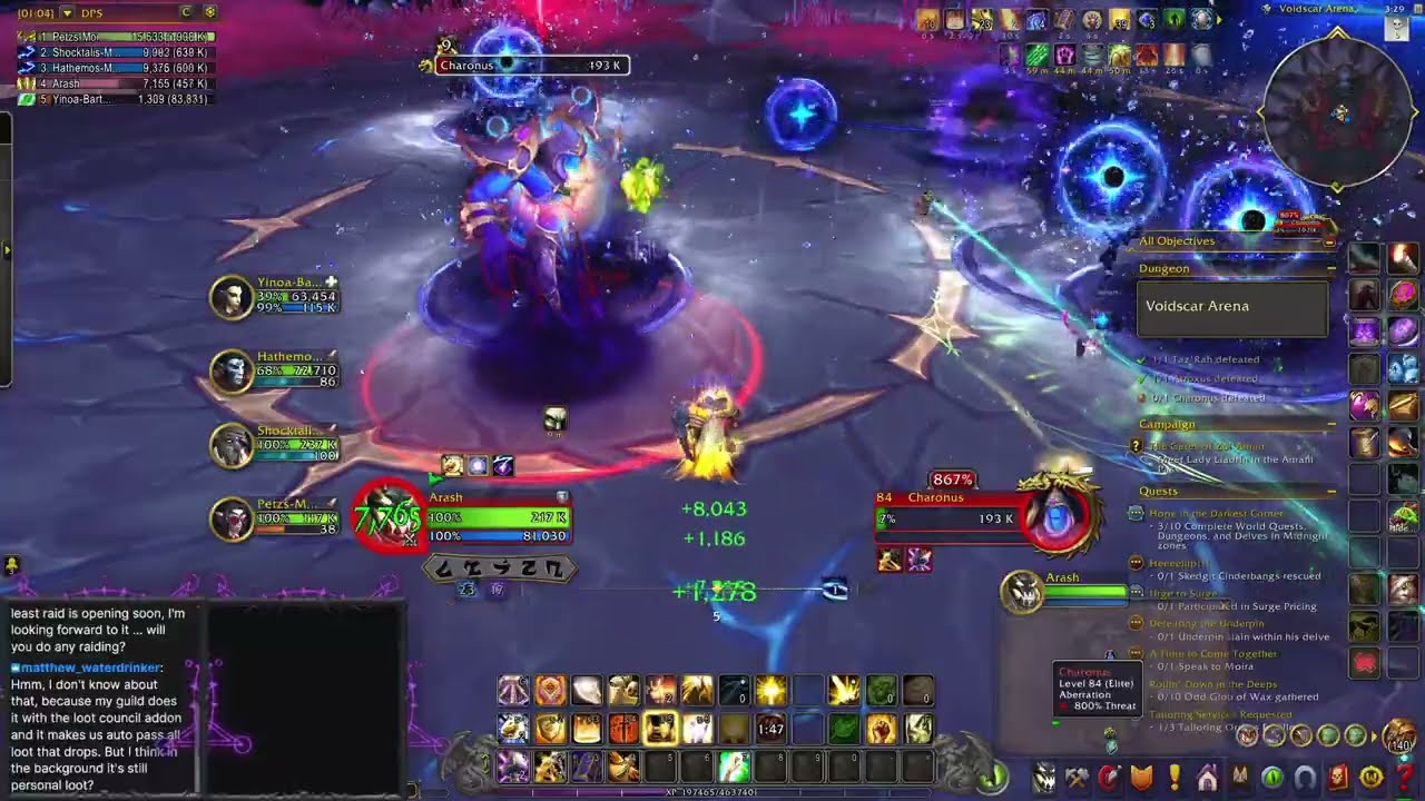 WoW Midnight pally tanking to 90
