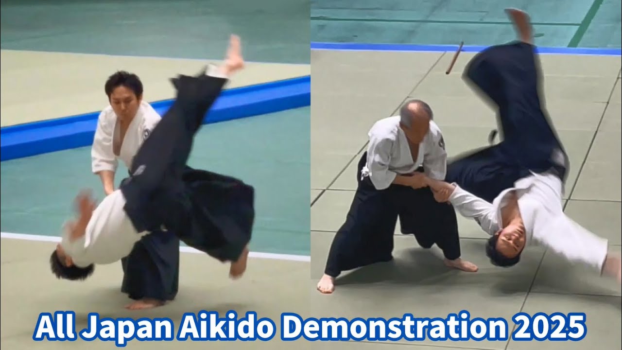 SHIRAKAWA KATSUTOSHI ＆ SAGAWA KOICHI - 62th All Japan Aikido Demonstration (2025)