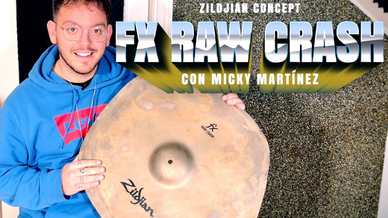 Probamos los platos ZILDJIAN más exclusivos 😱 FX Raw Crash