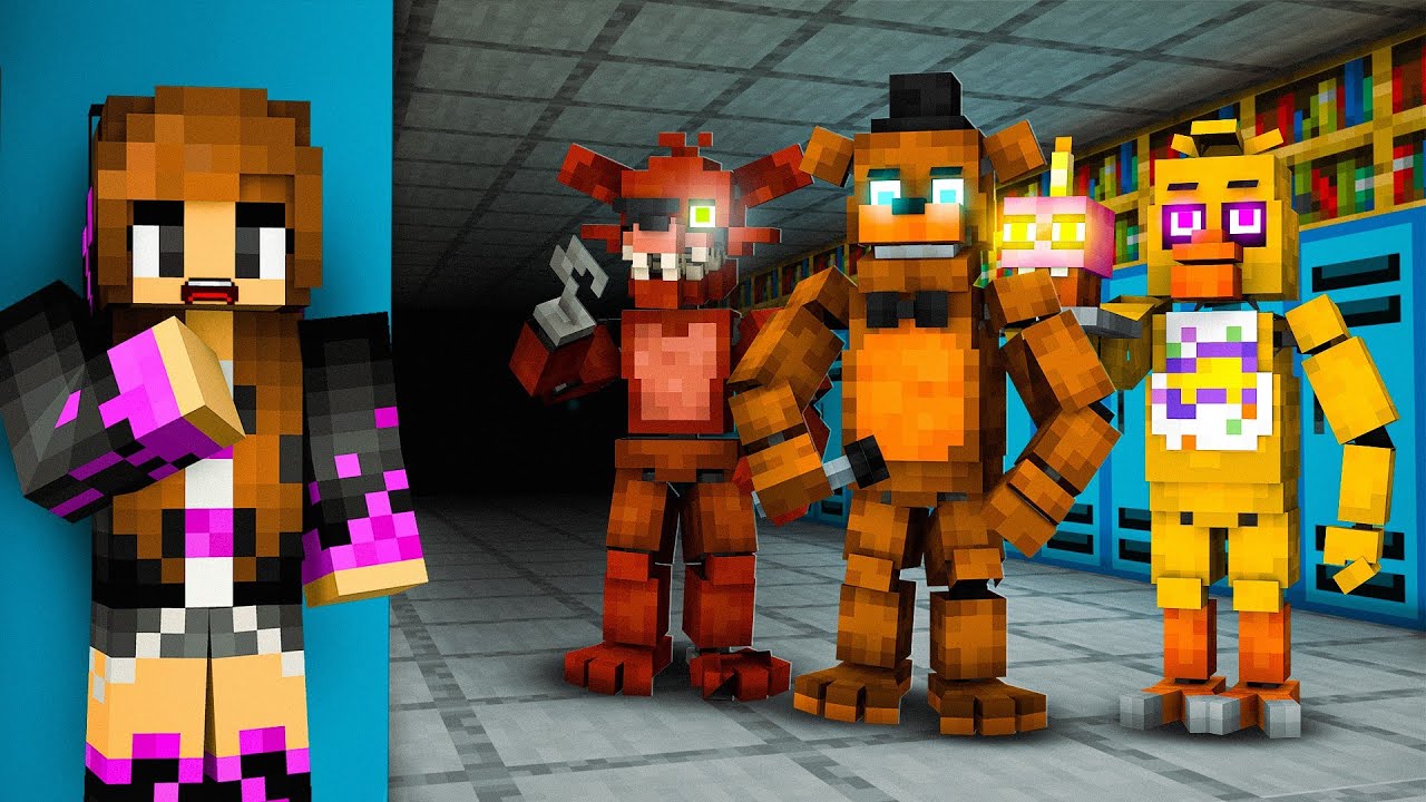 We Created BUNKER to Survive FREDDY in Minecraft @Mrfenix47