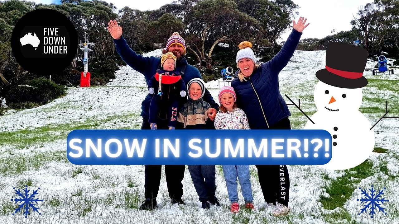 SNOW In SUMMER!! / Amazing Free Camp Along Ninety Mile Beach / Big Oz Camp Out - 034