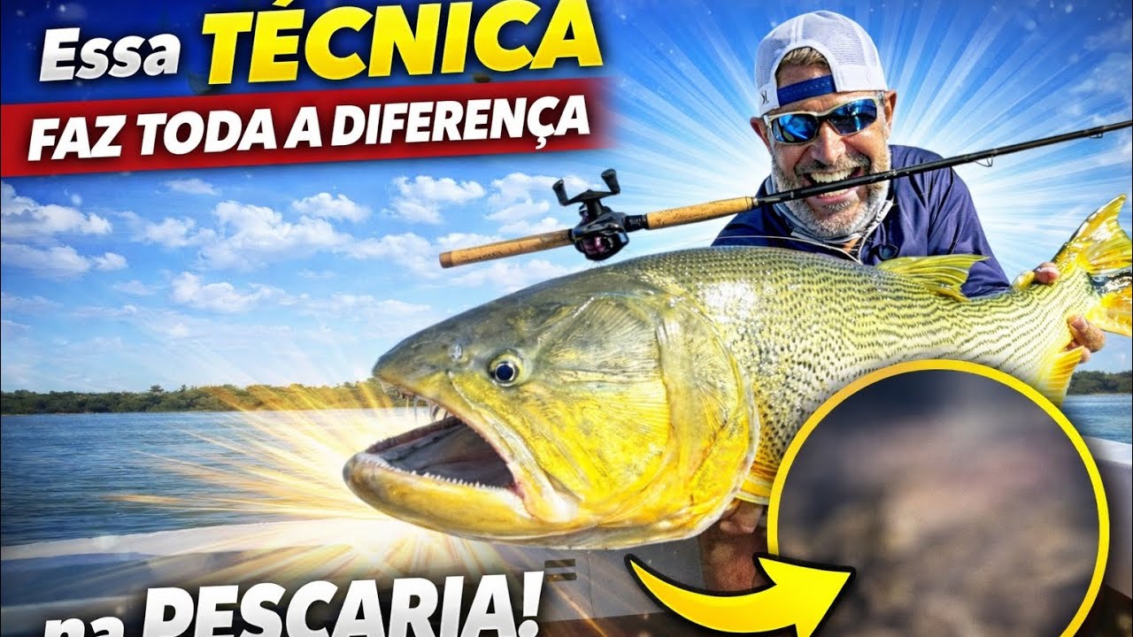 Essa TÉCNICA FAZ TODA A DIFERENÇA na PESCARIA!
