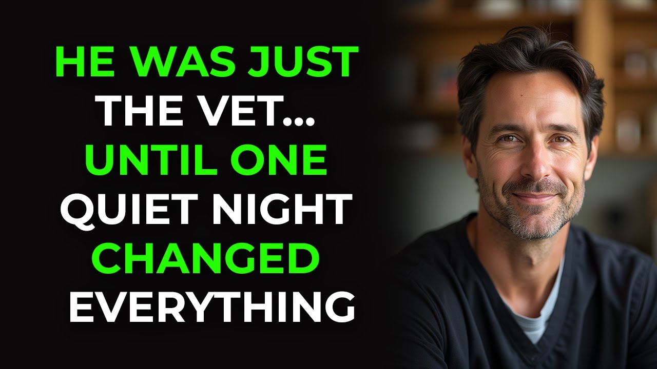 HE WAS JUST THE VET… UNTIL ONE QUIET NIGHT CHANGED EVERYTHING