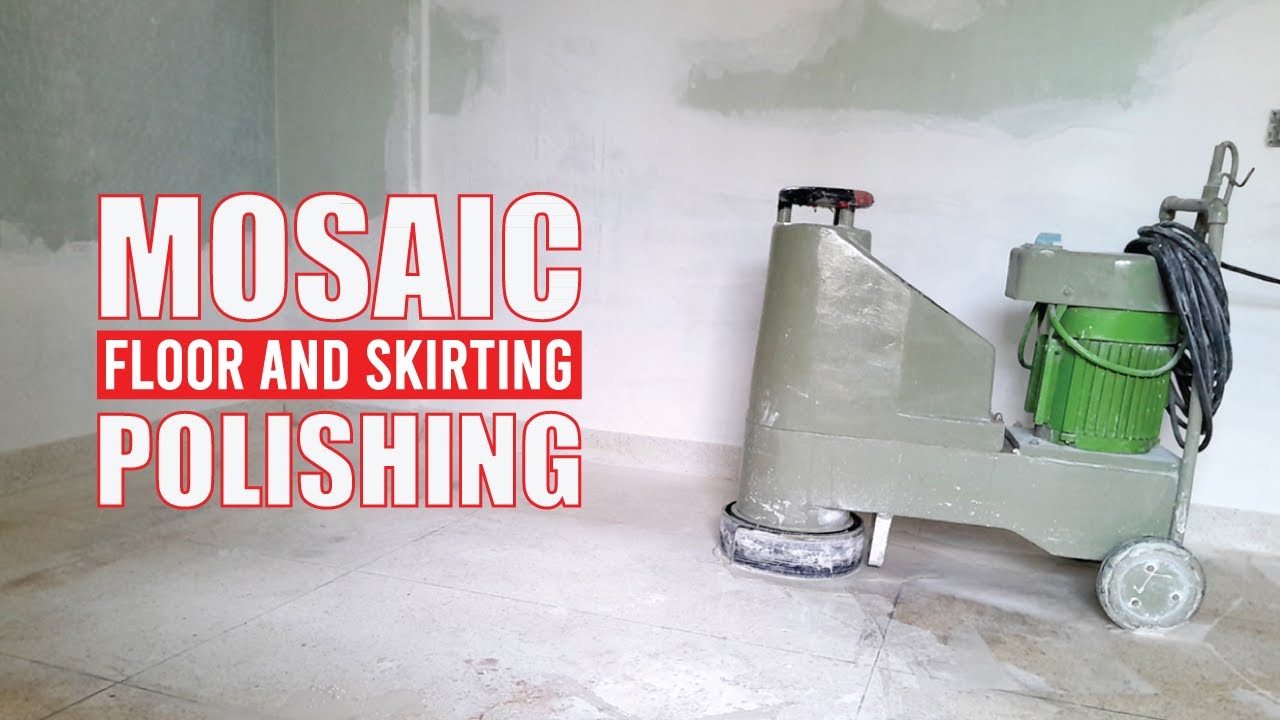 mosaic floor polishing | how to polish mosaic floor