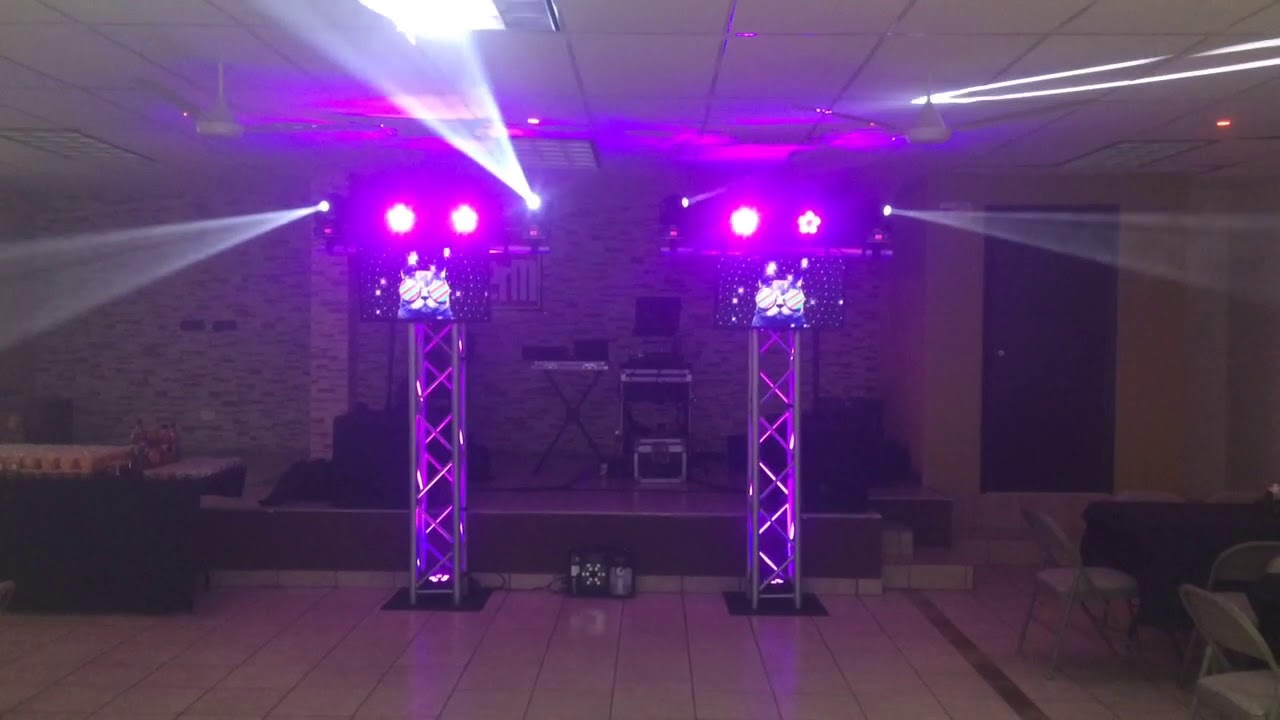 Mini spot led 60w cabeza movil