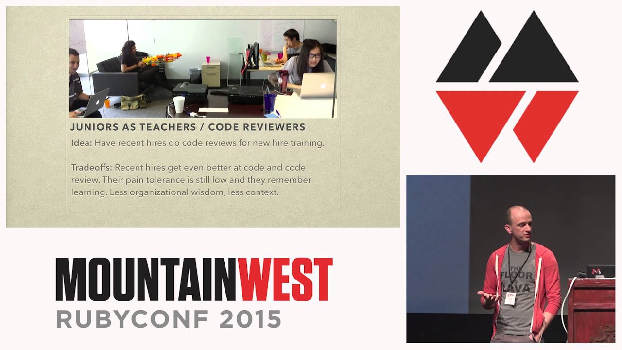 MountainWest RubyConf 2015 - Building a Culture of Learning