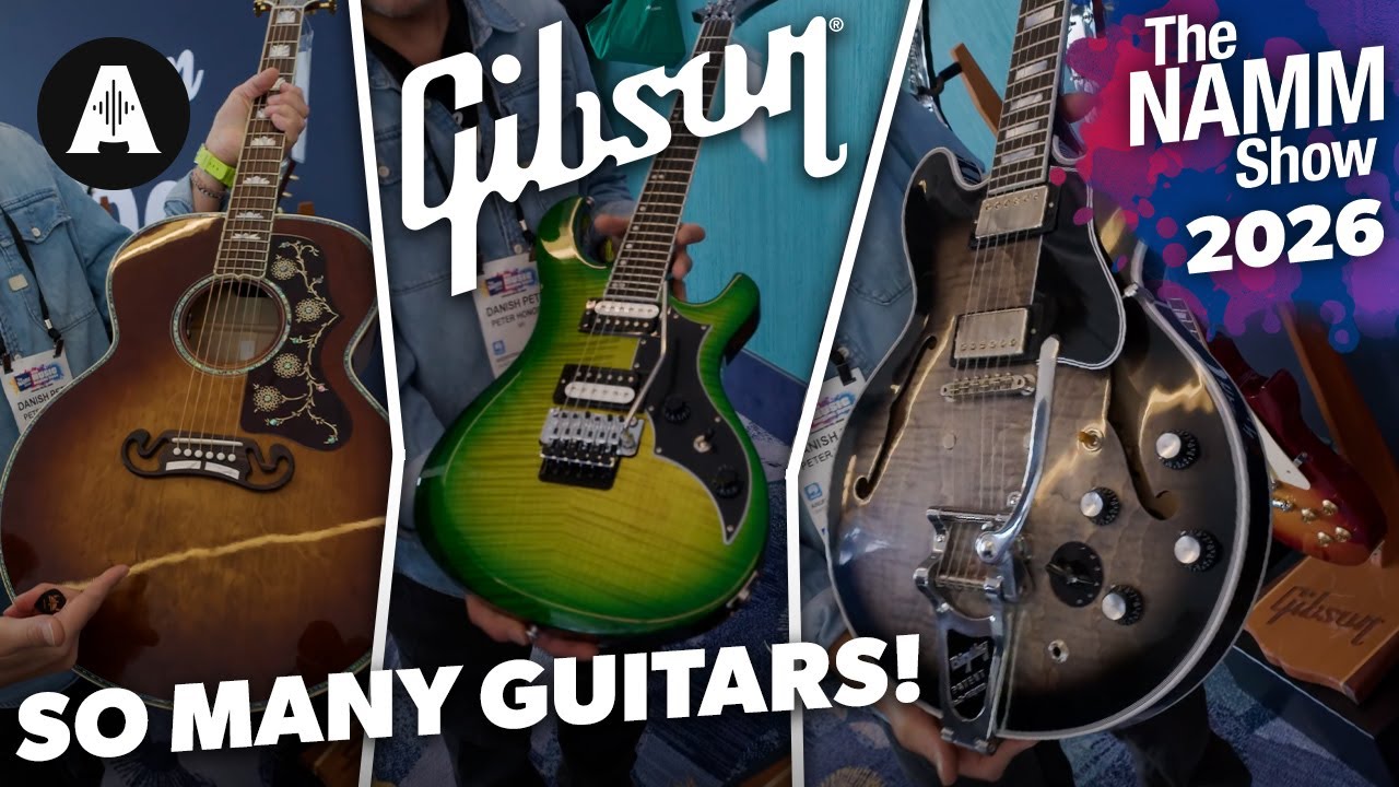 NEW Gibson & Epiphone Guitars! - NAMM 2026