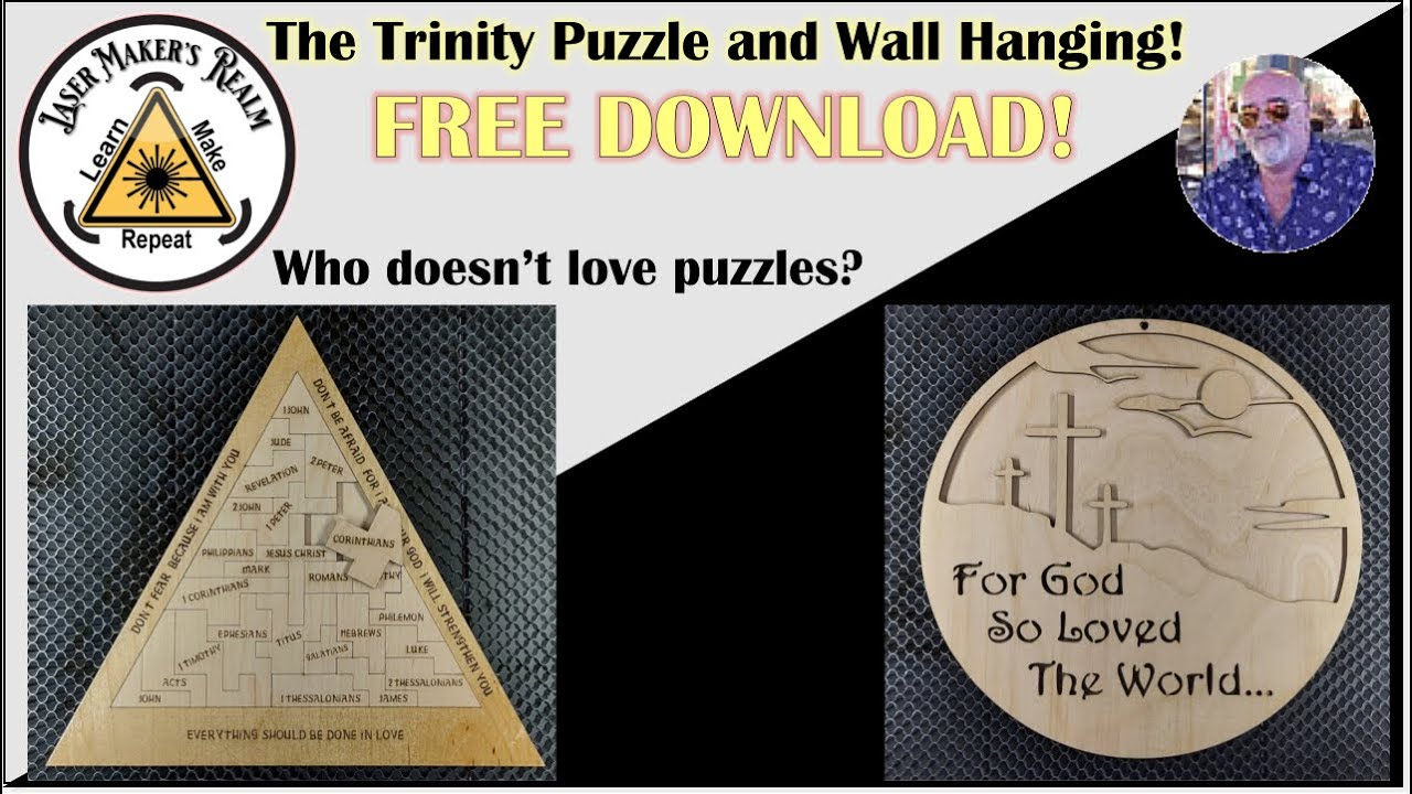 The Trinity Puzzle + Bonus Wall Hanging!