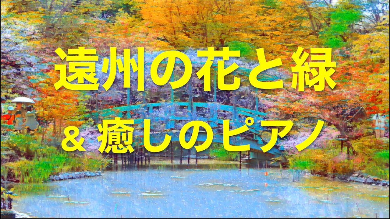 遠州の花と緑 & 癒しのピアノ