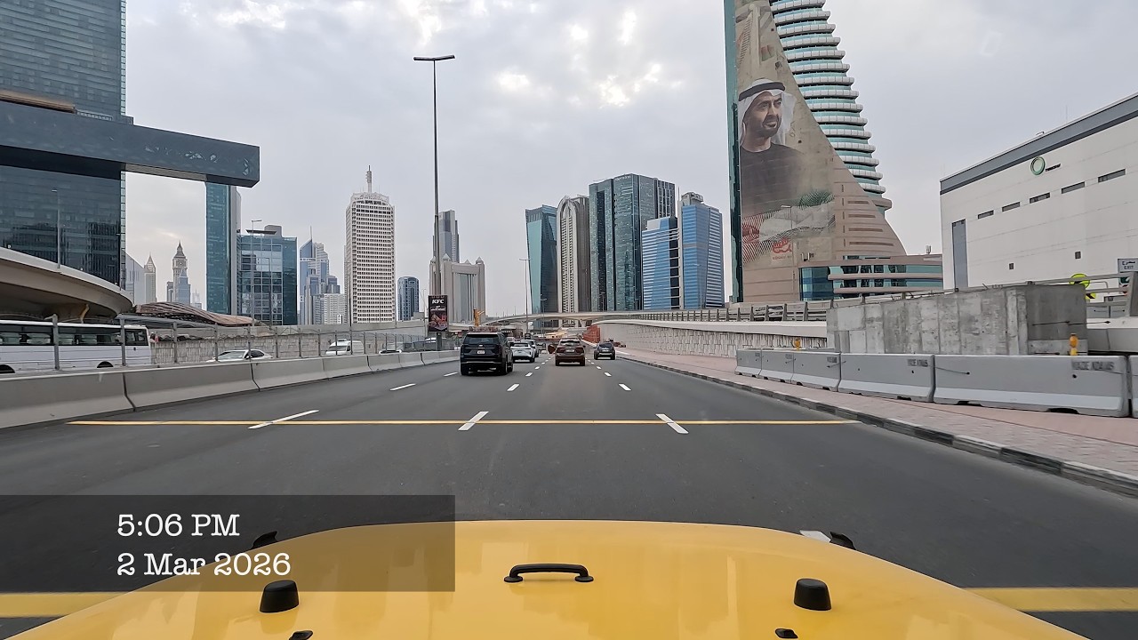 Driving Around Dubai Part 4 March 2, 2026