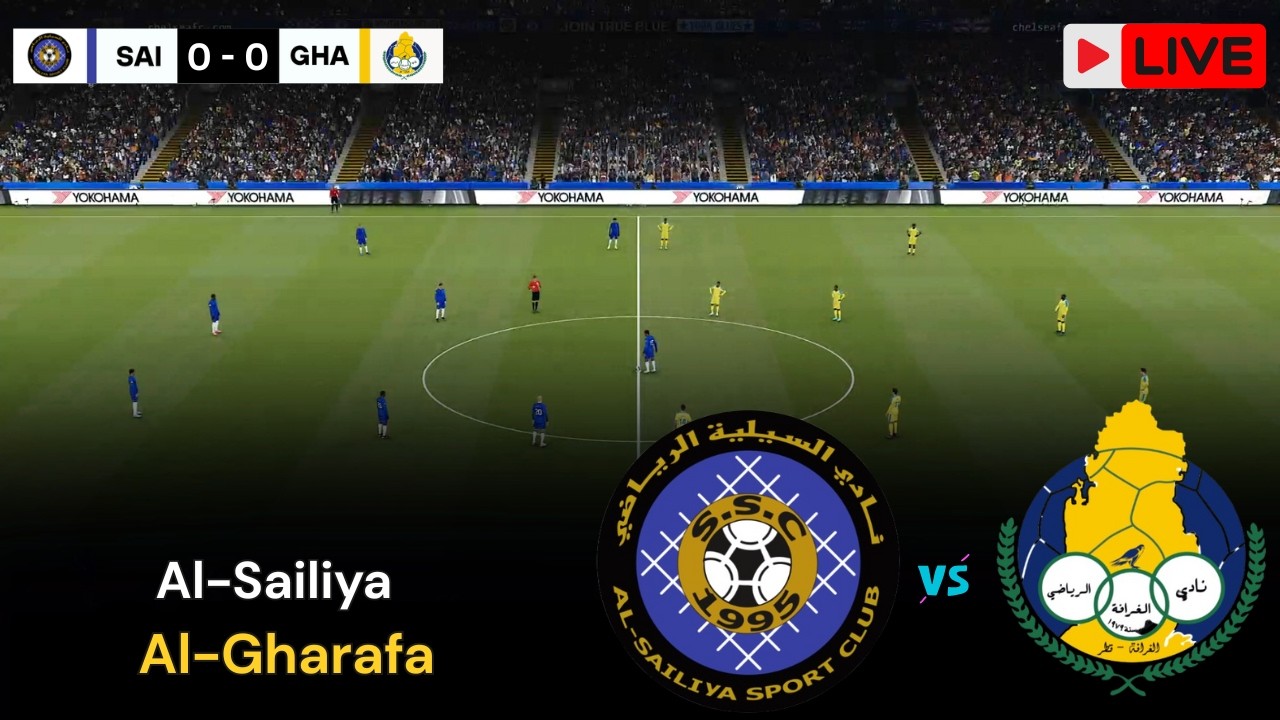 🔴LIVE: Al-Sailiya vs Al-Gharafa | Qatar Stars League 2025 | eFootball PES 2021 Gameplay Simulation⚽🔥
