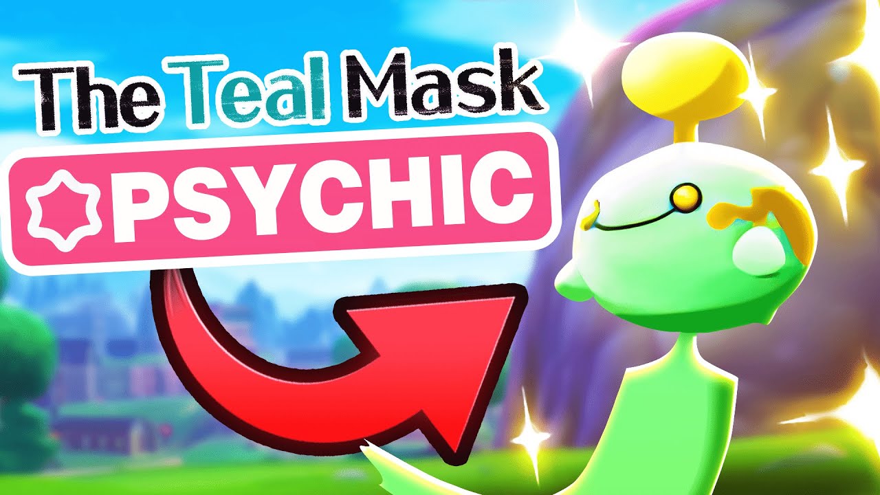 100% Shiny PSYCHIC Pokemon Locations in Teal Mask DLC