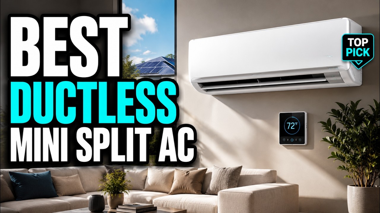 Top 6 Best Ductless Mini Split AC Reviews 2026🔥🔥 | Ultimate Cooling Guide