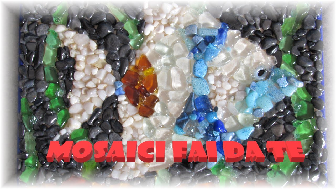 Come fare un mosaico #mosaico #vetro