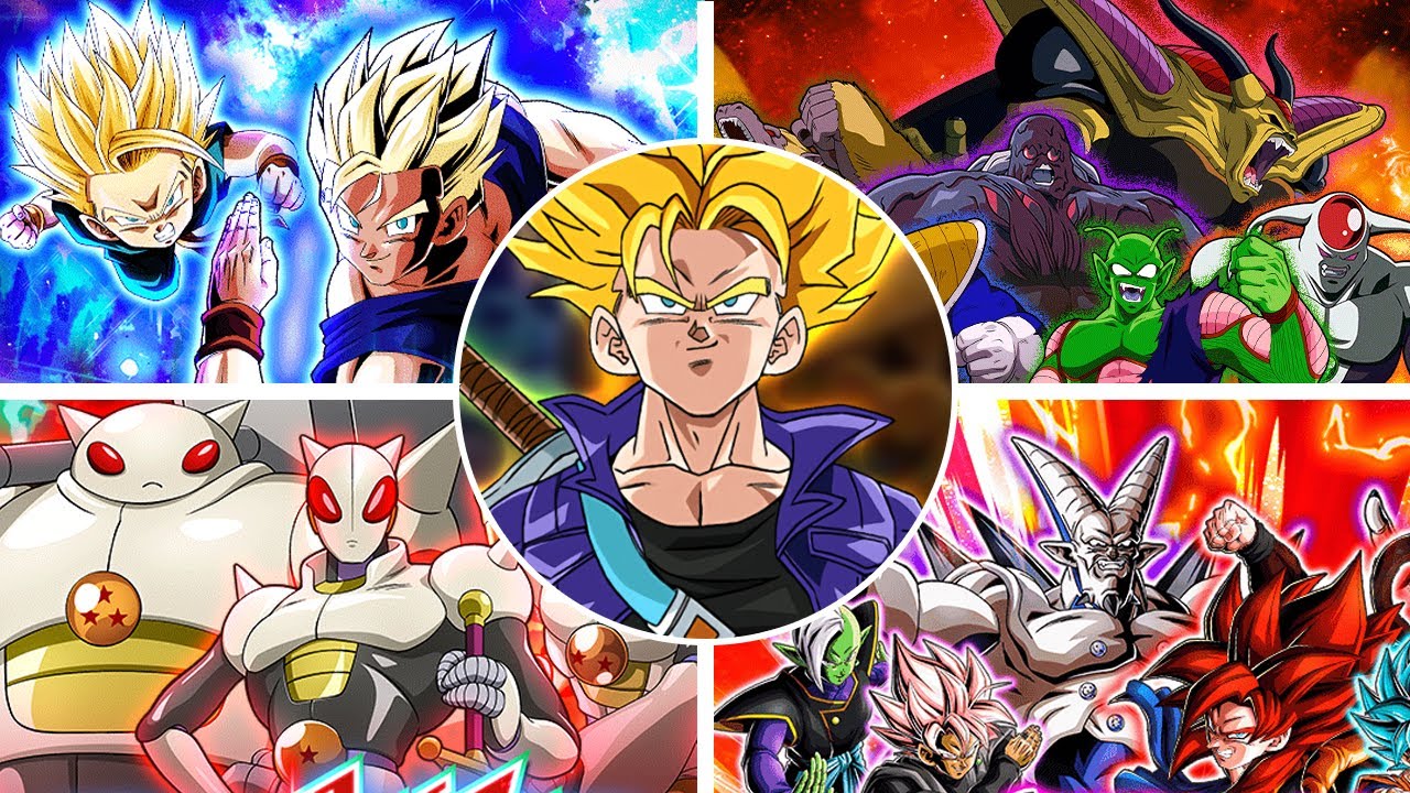 EZA AGL SSJ TRUNKS VS. ALL DOKKAN CONTENT!! (DBZ: Dokkan Battle)