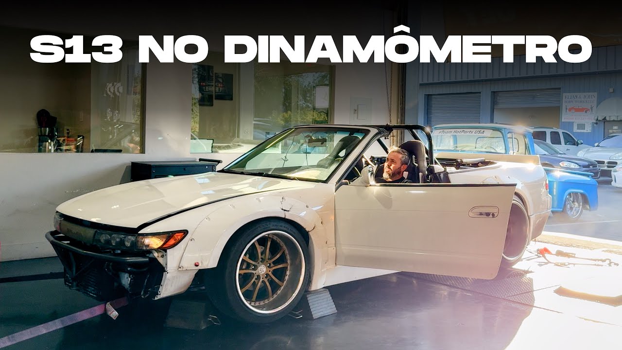 Arrumamos nosso Nissan Silvia S13 e passamos no Dinamômetro!  ‹Diego Higa›