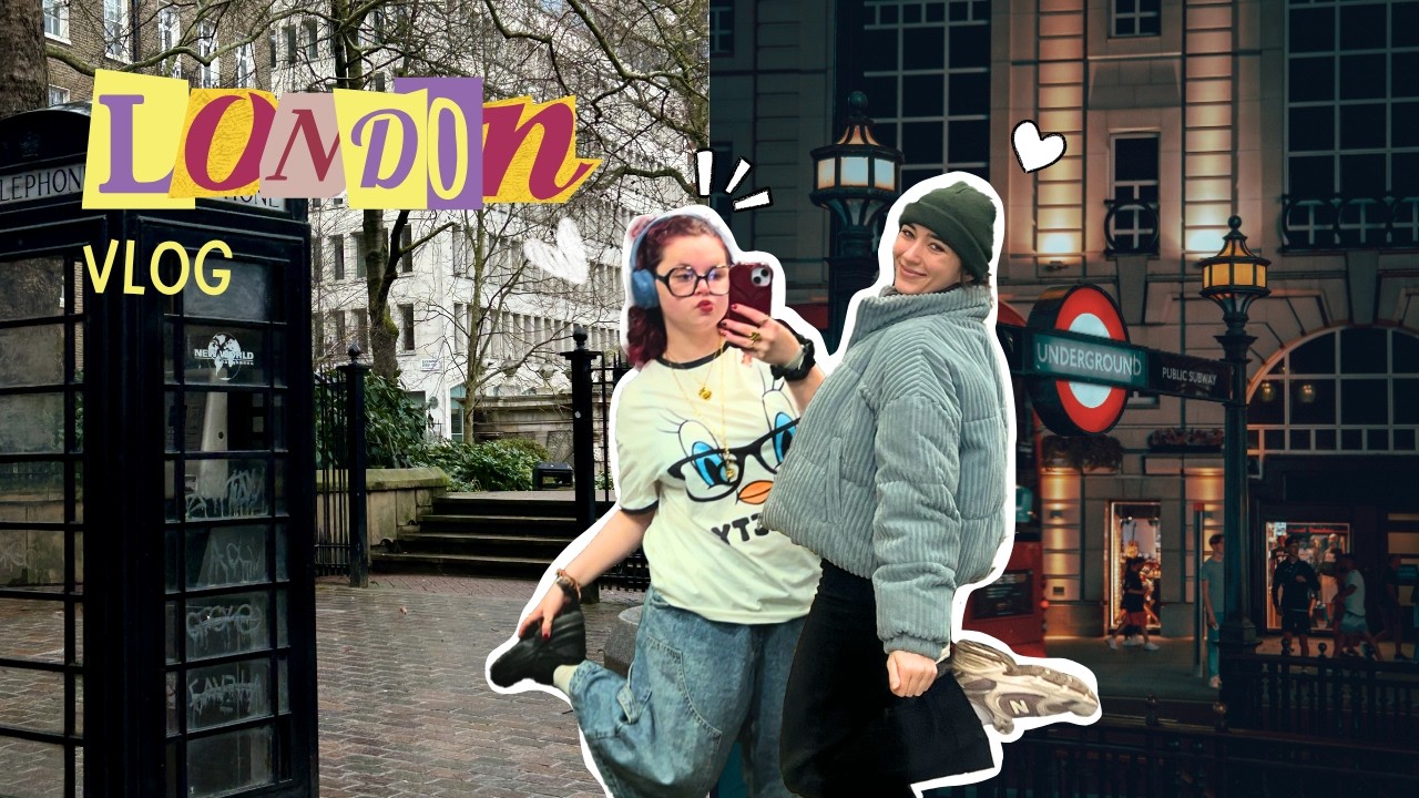 VLOG LONDRES : un week end pour visiter la ville!