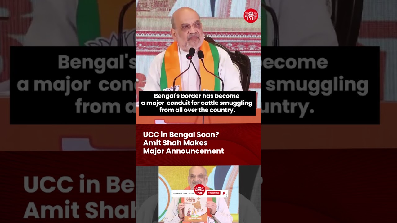 &ldquo;Single Law for All&rdquo; &ndash; Amit Shah&rsquo;s Big UCC Promise for Bengal