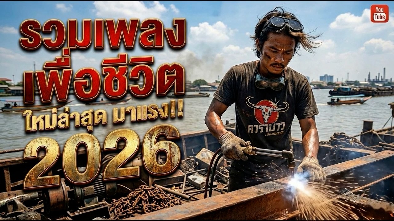รวมเพลงเพื่อชีวิตมาแรง 2026 🔥 ใหม่ล่าสุด มันๆเพราะต่อเนื่อง