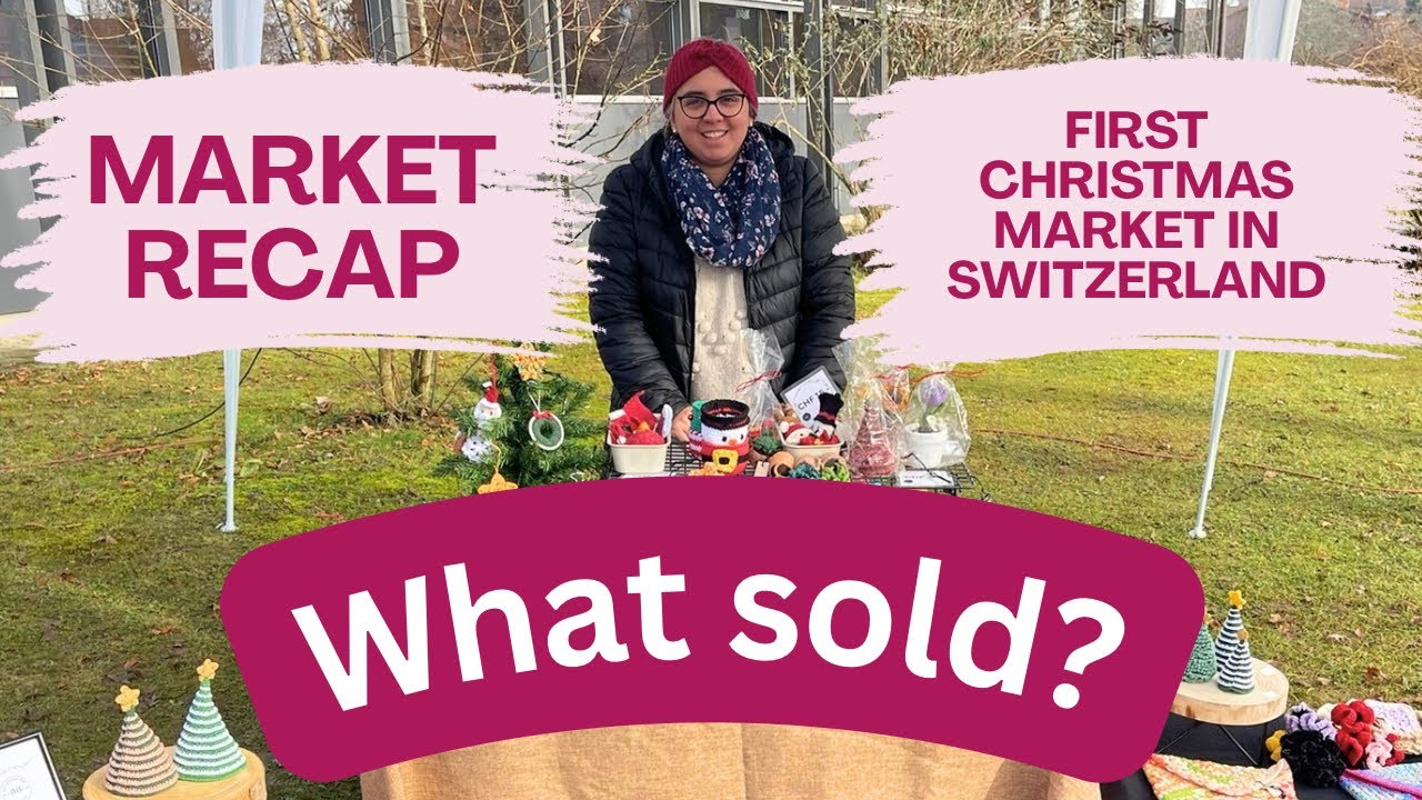 MARKET RECAP: FIRST CHRISTMAS MARKET IN SWITZERLAND! WHAT SOLD??