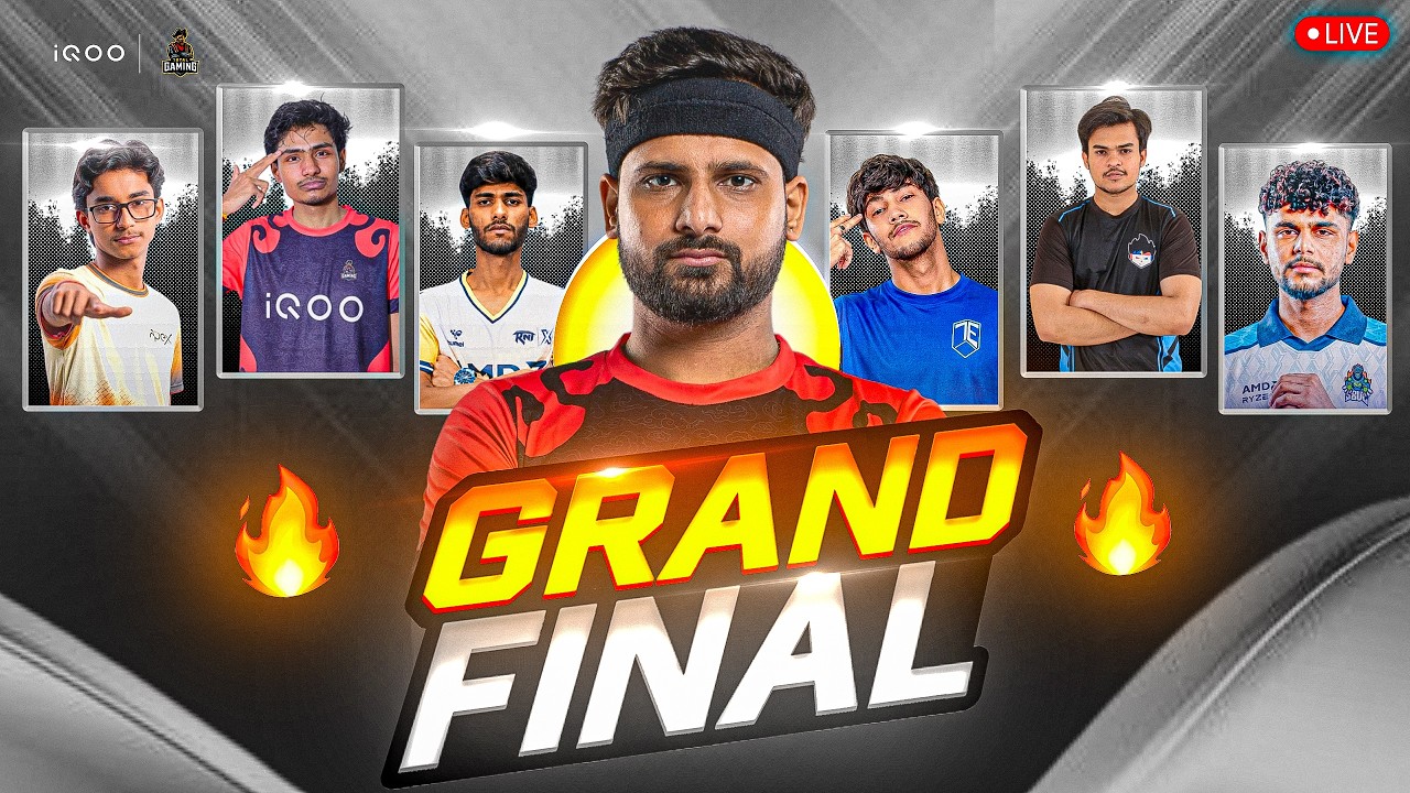 GRAND FINAL LIVE WITH TG FOZYAJAY I TOTAL GAMING ESPORTS I #iQOO #iQOO15R