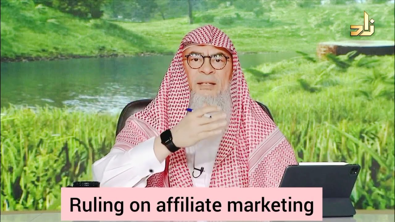 Affiliate marketing Writing reviews of products on websites that lead to haram sites assim al hakeem