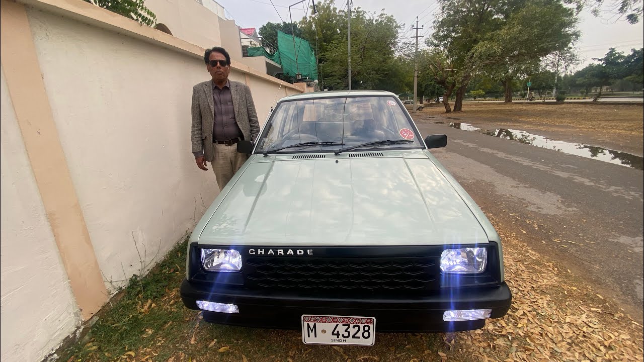 Dr Used Classic Daihatsu Charade 84 Japan Neat And Clean Demand 395,000 Contact 03022633796 karachi.