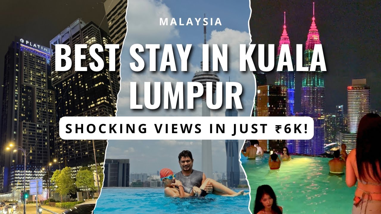 2BHK Suite Hotel in Kuala Lumpur with Infinity Pool – Only ₹6K! 😱