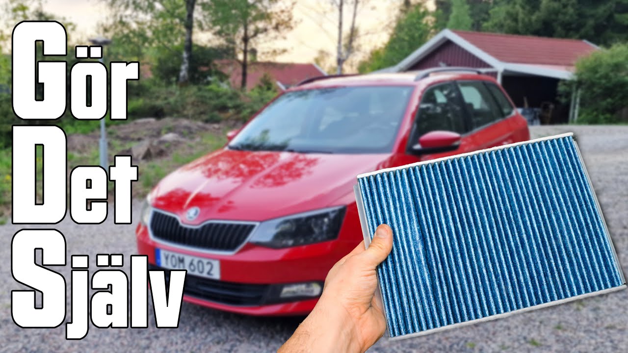 Skoda Fabia Service || Byta Kupefilter || 1.0 TSI 2018