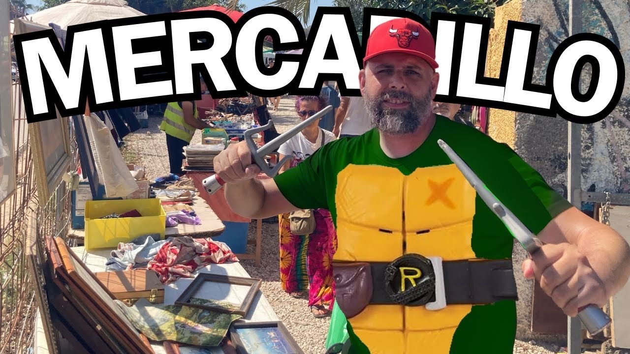 MERCADILLO de Segunda Mano y Antigüedades EN BUSCA DE JUGUETES // LEVANTE SAGA 🏖️