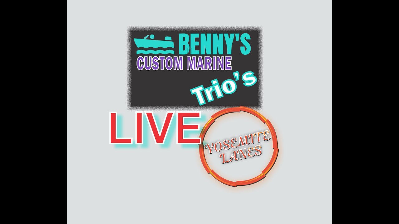 Benny's Custom Marine Trio's #livestream #bowlingleague #yosemitelanes