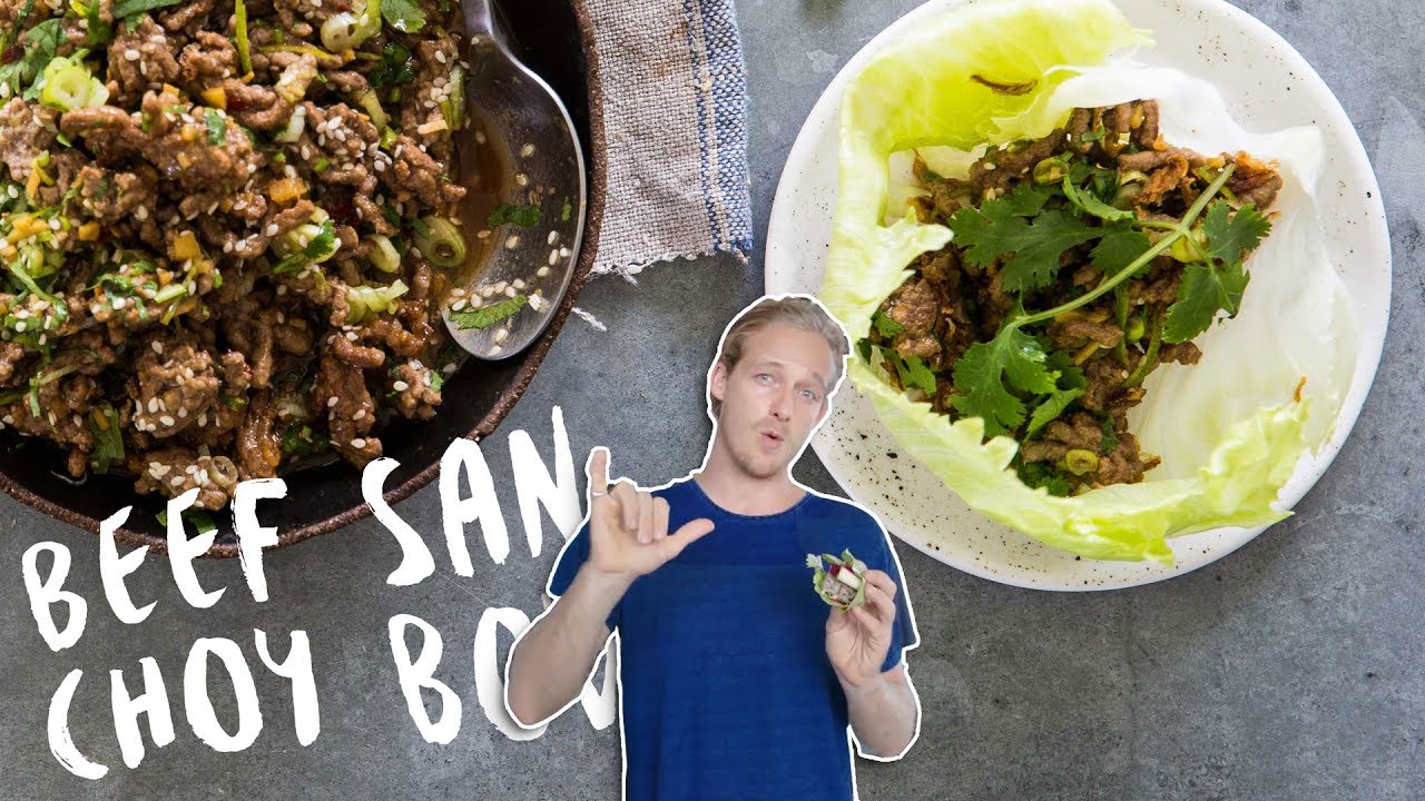How to make... Beef San Choy Bow !