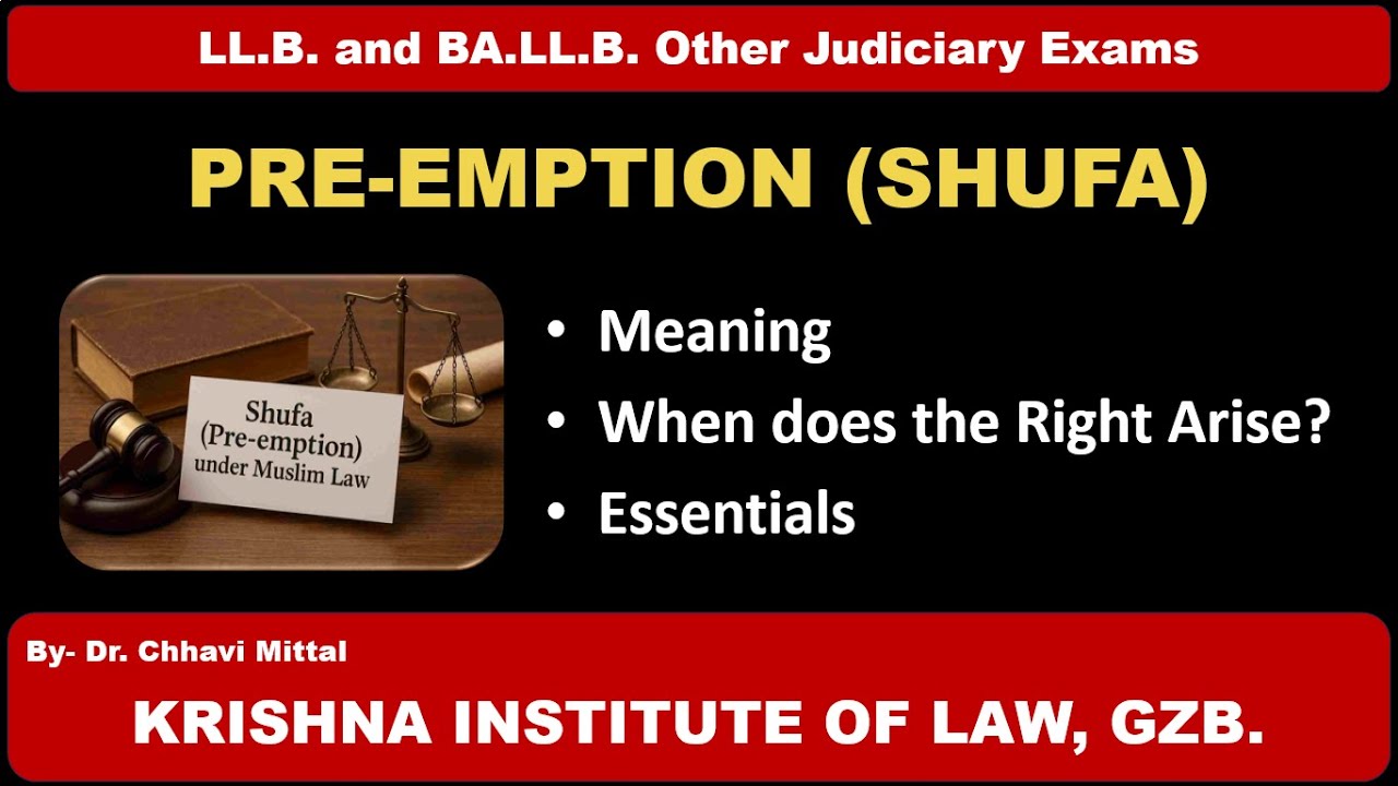 MUSLIM LAW- 