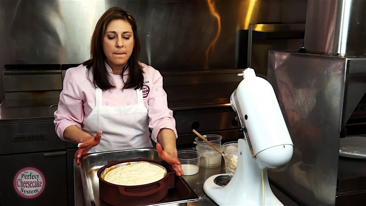 Making the Perfect Cheesecake by Chef Alisa's Perfect Cheesecake Bakeware