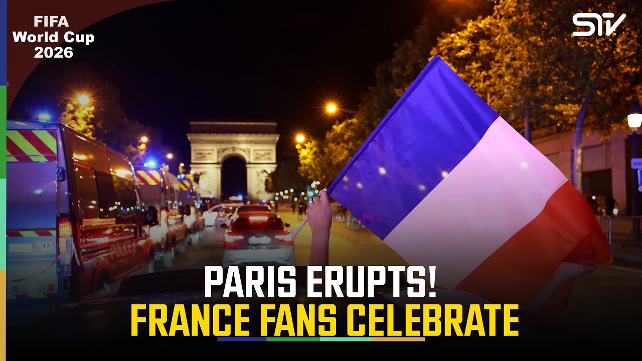 Paris Erupts! France Fans Celebrate Mbapp&eacute; & Dembele's Victory Over Morocco | FIFA World Cup | ZO1H