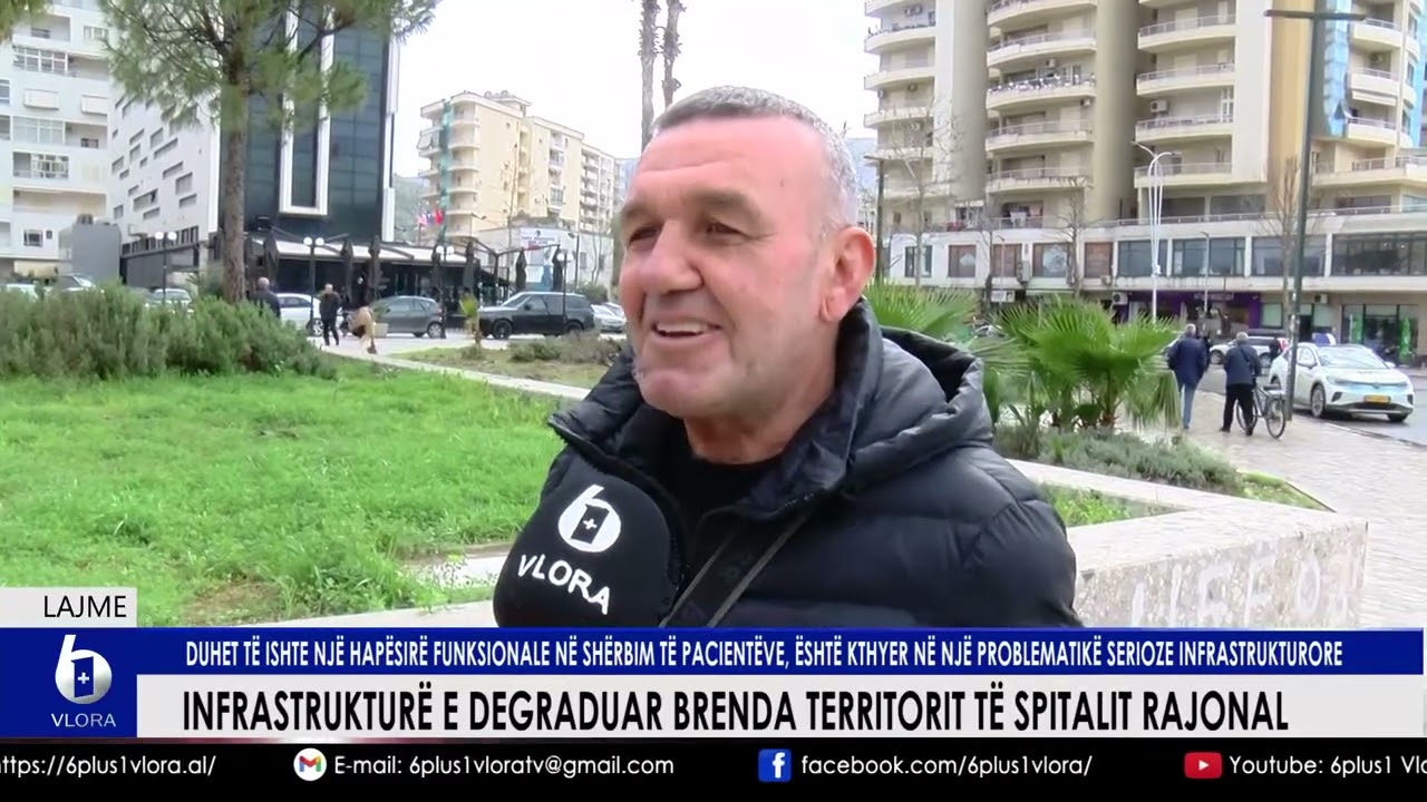 Infrastrukturë e degraduar brenda territorit të Spitalit. Duhet të ishte një hapësirë funksionale