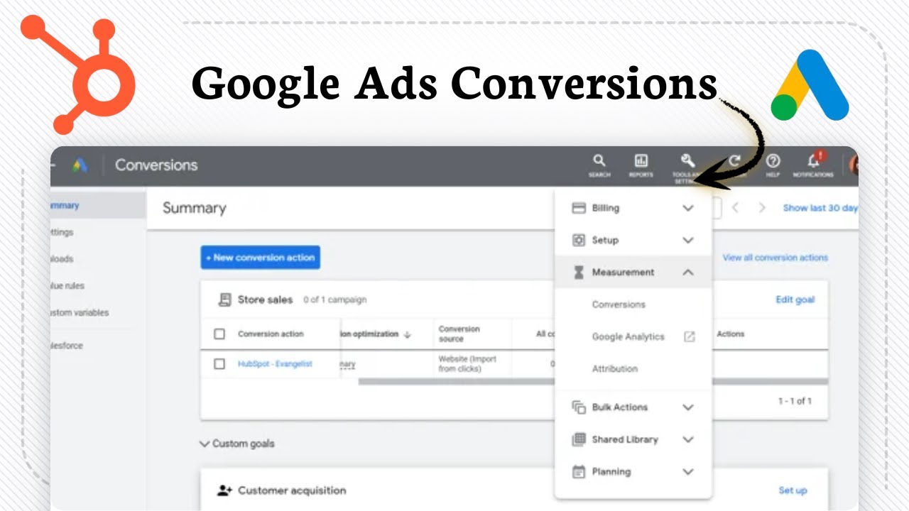 How to Track Google Ads Conversions in HubSpot