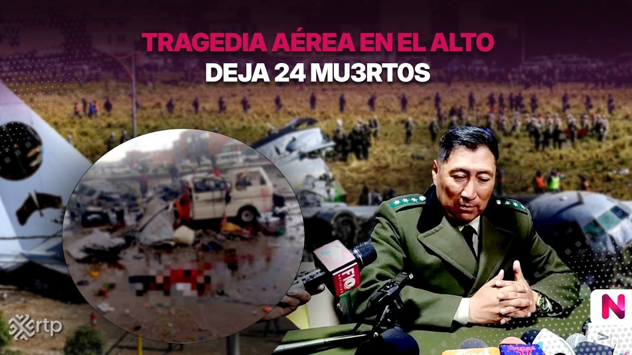 Tragedia aérea en El Alto deja 24 muertos | Noticiero Popular | 02-03-2026