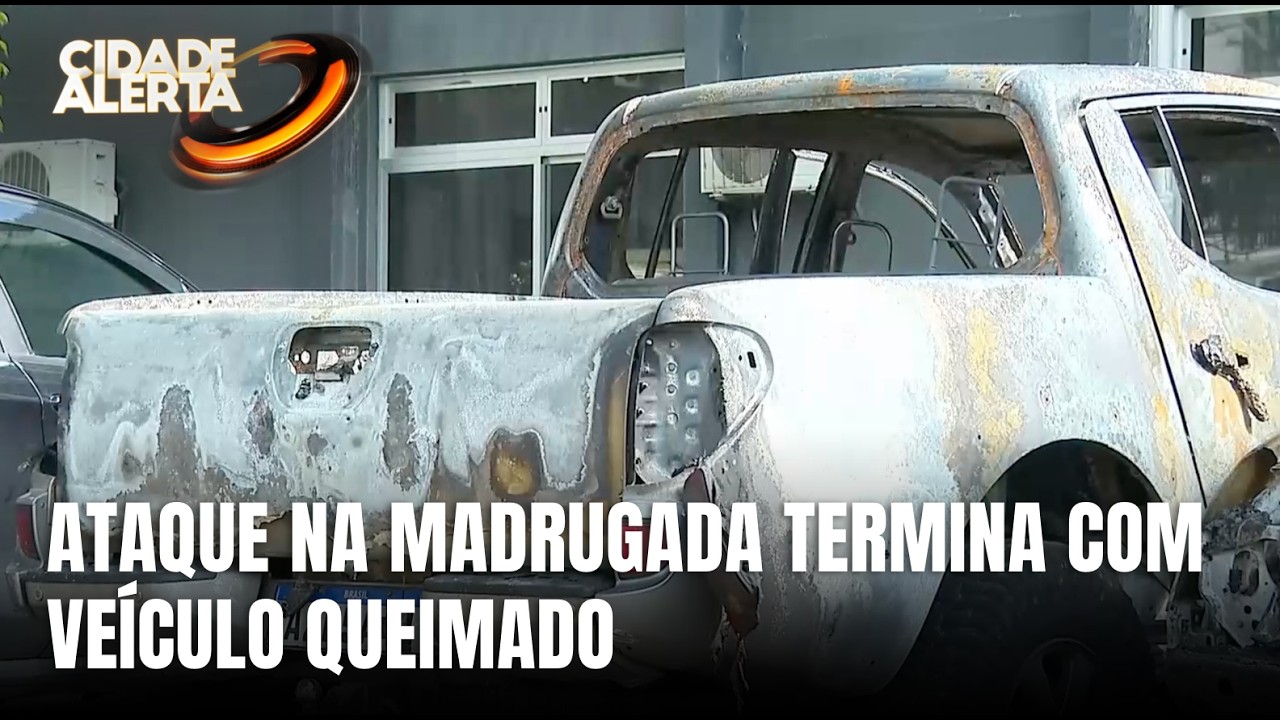 Veículo usado em crime é incendiado no Norte da Ilha