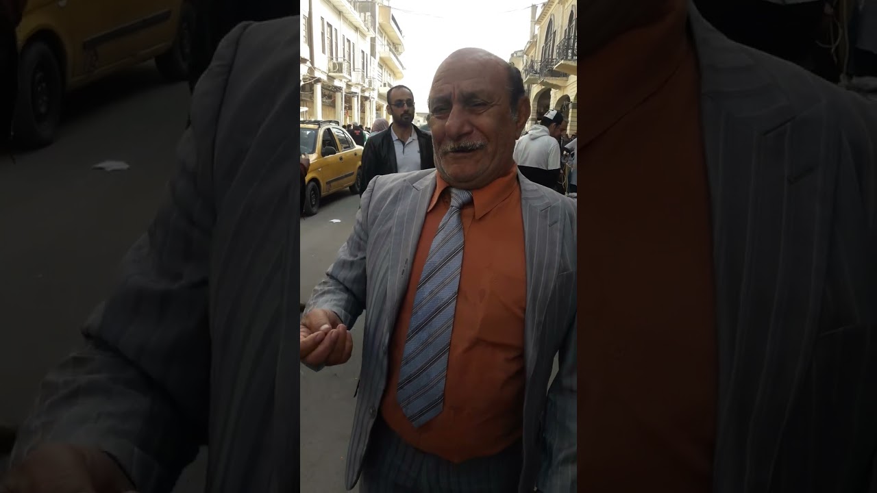 يوميات شارع المتنبي لقاء مع  الفنان الرائد كاطع العراقي خليفة ياس خضر
